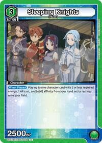 Sleeping Knights - UE07BT: Sword Art Online - Union Arena card