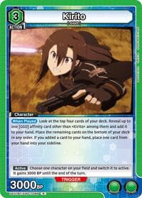 Kirito (086) - UE07BT: Sword Art Online - Union Arena card