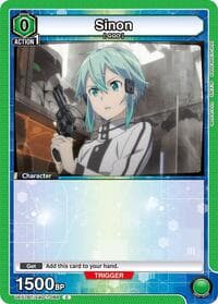 Sinon (088) - UE07BT: Sword Art Online - Union Arena card