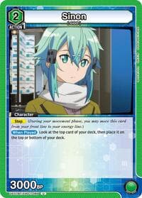 Sinon (089) - UE07BT: Sword Art Online - Union Arena card
