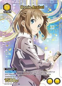 Ronie Arabel (U*) - UE07BT: Sword Art Online - Union Arena card