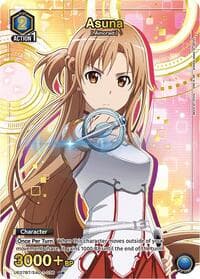 Asuna (036) (U*) - UE07BT: Sword Art Online - Union Arena card