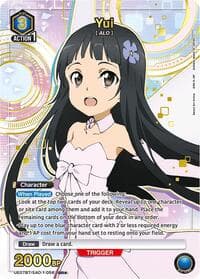 Yui (056) (SR*) - UE07BT: Sword Art Online - Union Arena card