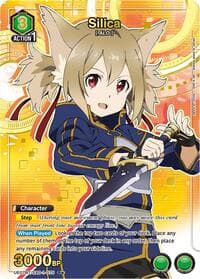 Silica (075) (R*) - UE07BT: Sword Art Online - Union Arena card