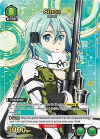 Sinon (090) (R*) - UE07BT: Sword Art Online - Union Arena card