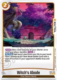 Witch's Abode - Rivals Clash - Dragon Ball Super: Fusion World card