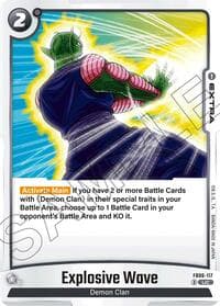 Explosive Wave - Rivals Clash - Dragon Ball Super: Fusion World card