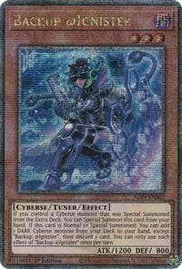 Backup @Ignister (Quarter Century Secret Rare) - Alliance Insight - YuGiOh card