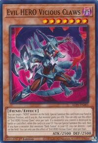 Evil HERO Vicious Claws - Alliance Insight - YuGiOh card