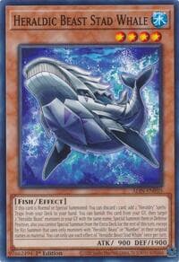 Heraldic Beast Stad Whale - Alliance Insight - YuGiOh card