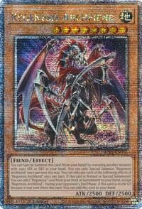 Regenesis Archfiend (Quarter Century Secret Rare) - Alliance Insight - YuGiOh card
