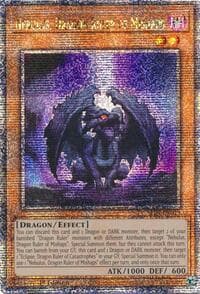 Nebulus, Dragon Ruler of Mishaps (Quarter Century Secret Rare) - Alliance Insight - YuGiOh card