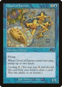 Cloud of Faeries - Urza's Legacy - Magic: The Gathering card