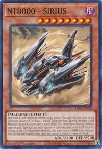 NT8000 - SIRIUS - Alliance Insight - YuGiOh card
