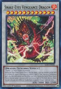 Snake-Eyes Vengeance Dragon - Alliance Insight - YuGiOh card