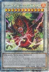 Snake-Eyes Vengeance Dragon (Quarter Century Secret Rare) - Alliance Insight - YuGiOh card