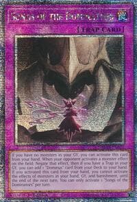 Songs of the Dominators (Quarter Century Secret Rare) - Alliance Insight - YuGiOh card