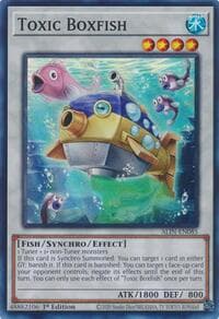 Toxic Boxfish - Alliance Insight - YuGiOh card