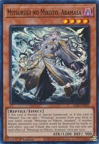 Mitsurugi no Mikoto, Aramasa - Alliance Insight - YuGiOh card