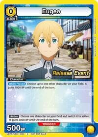 Eugeo (004) - UE07BT: Sword Art Online Release Event Cards - Union Arena card