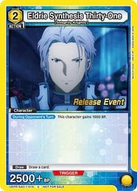 Eldrie Synthesis Thirty-One - UE07BT: Sword Art Online Release Event Cards - Union Arena card