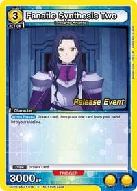 Fanatio Synthesis Two - UE07BT: Sword Art Online Release Event Cards - Union Arena card