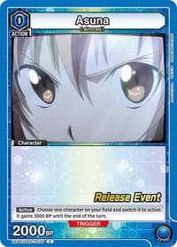 Asuna (035) - UE07BT: Sword Art Online Release Event Cards - Union Arena card
