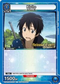 Kirito (039) - UE07BT: Sword Art Online Release Event Cards - Union Arena card