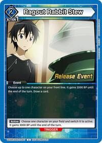 Ragout Rabbit Stew - UE07BT: Sword Art Online Release Event Cards - Union Arena card