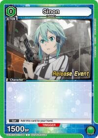 Sinon (088) - UE07BT: Sword Art Online Release Event Cards - Union Arena card