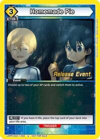 Homemade Pie - UE07BT: Sword Art Online Release Event Cards - Union Arena card