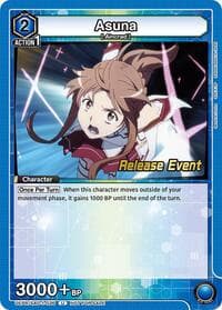 Asuna (036) - UE07BT: Sword Art Online Release Event Cards - Union Arena card