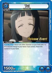 Yui (046) - UE07BT: Sword Art Online Release Event Cards - Union Arena card