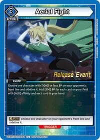 Aerial Fight - UE07BT: Sword Art Online Release Event Cards - Union Arena card