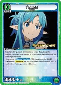Asuna (070) - UE07BT: Sword Art Online Release Event Cards - Union Arena card