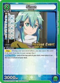 Sinon (089) - UE07BT: Sword Art Online Release Event Cards - Union Arena card