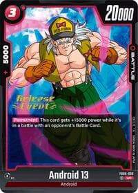 Android 13 - Rivals Clash Release Event Cards - Dragon Ball Super: Fusion World card