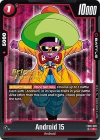 Android 15 - Rivals Clash Release Event Cards - Dragon Ball Super: Fusion World card