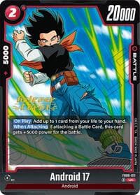 Android 17 - FB06-011 - Rivals Clash Release Event Cards - Dragon Ball Super: Fusion World card