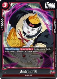 Android 19 - Rivals Clash Release Event Cards - Dragon Ball Super: Fusion World card
