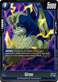 Giran - Rivals Clash Release Event Cards - Dragon Ball Super: Fusion World card