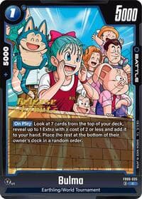 Bulma - Rivals Clash Release Event Cards - Dragon Ball Super: Fusion World card