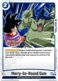 Merry-Go-Round Gum - Rivals Clash Release Event Cards - Dragon Ball Super: Fusion World card