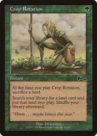 Crop Rotation - Urza's Legacy - Magic: The Gathering card