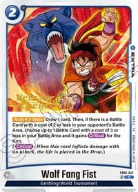 Wolf Fang Fist - Rivals Clash Release Event Cards - Dragon Ball Super: Fusion World card