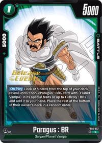 Paragus : BR - FB06-057 - Rivals Clash Release Event Cards - Dragon Ball Super: Fusion World card