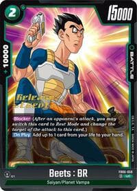 Beets : BR - Rivals Clash Release Event Cards - Dragon Ball Super: Fusion World card