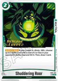 Shuddering Roar - Rivals Clash Release Event Cards - Dragon Ball Super: Fusion World card