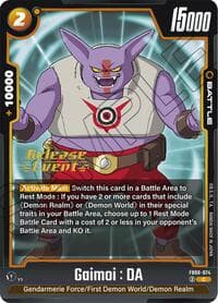 Gaimoi : DA - Rivals Clash Release Event Cards - Dragon Ball Super: Fusion World card