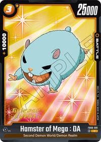 Hamster of Mega : DA - Rivals Clash Release Event Cards - Dragon Ball Super: Fusion World card